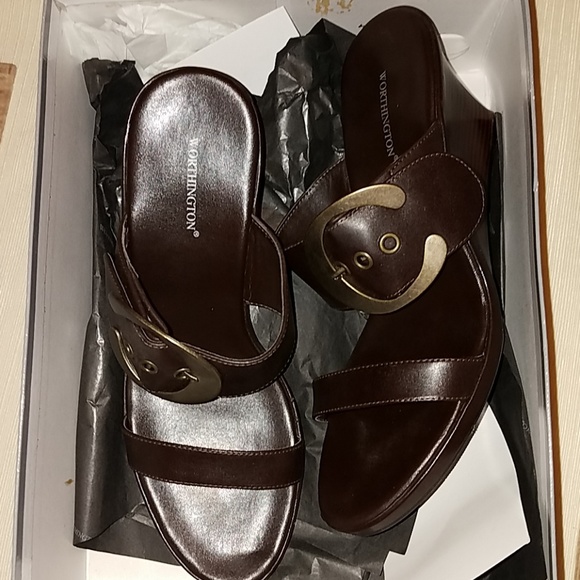 Worthington wedge sandals - Picture 3 of 4